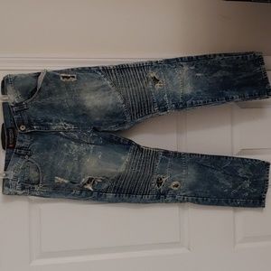 South Pole Authentic Collection RH82628 Size 34X30 Mens Stylish/Distressed Jeans